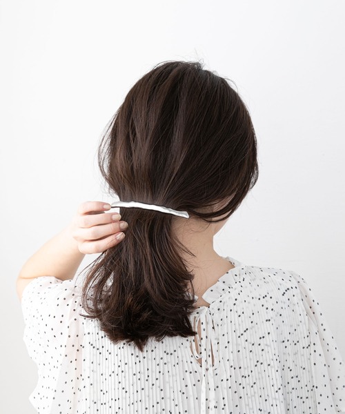 VIS（ビス）の「メタルアソートバレッタ（バレッタ/ヘアクリップ・レディース・ゴールド系その他/シルバー/ゴールド・FREE）」の5枚目の写真