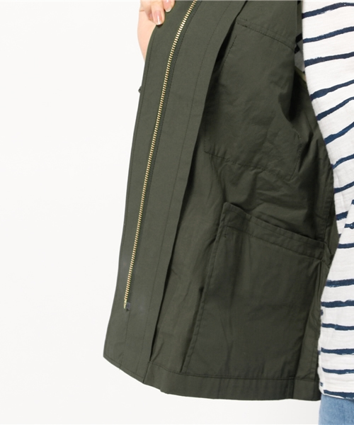 OUTLET(アウトレット)の「【DouDou】タイプライターブルゾン(ブルゾン・レディース・カーキ・38)」の5枚目の写真
