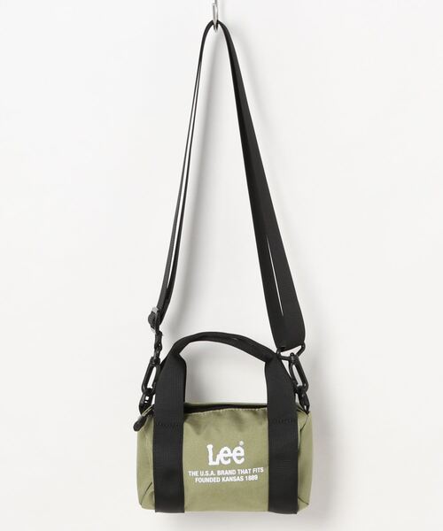 Lee（リー）の「Lee/リー　ロールボストンショルダーバッグ　XS（ショルダーバッグ・レディース・グレー/ブルー/ブラック/カーキ/ネイビー/ピンク・ONE SIZE）」の4枚目の写真