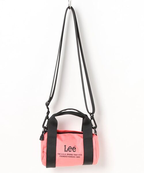 Lee（リー）の「Lee/リー　ロールボストンショルダーバッグ　XS（ショルダーバッグ・レディース・グレー/ブルー/ブラック/カーキ/ネイビー/ピンク・ONE SIZE）」の6枚目の写真