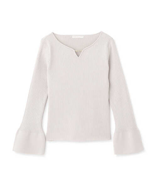 PROPORTION BODY DRESSING（プロポーションボディドレッシング）の「パールチェーンフレアースリーブニット / 1213170205（ニット/セーター・レディース・ブルー/ホワイト系その他/グレー・MEDIUM/SMALL）」の16枚目の写真