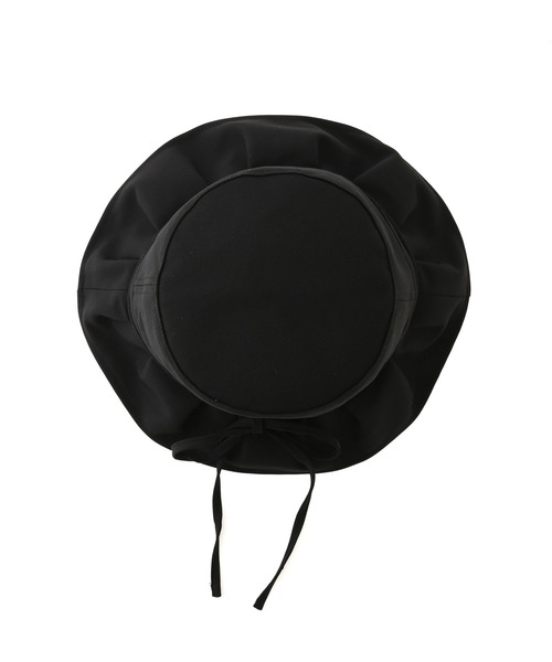 ROPE' PICNIC(ロペピクニック)の「リサイクルポリエステルバックリボンフリルハット(ハット・レディース・ブラック/ベージュ/ブルー系その他4・FREE)」の13枚目の写真