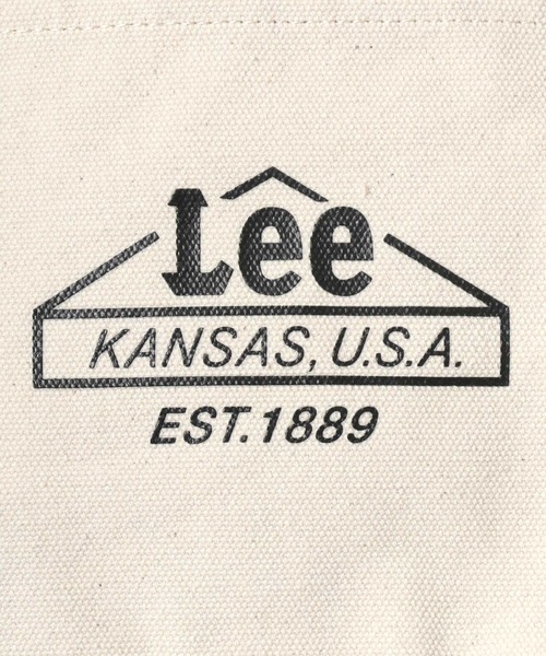Lee(リー)の「Lee/リー キャンバス ハウスマーク ロゴ ミニトートバッグ/ランチバッグ(トートバッグ・レディース・ベージュ/ネイビー/オフホワイト/グレー/ブラック/カーキ・FREE)」の9枚目の写真