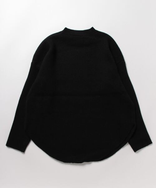 LOPASS(ロパス)の「オーバーサイズニットトップス(ニット/セーター・レディース・ワイン/グレイッシュベージュ/ピンク/ブラック/ホワイト・M)」の11枚目の写真