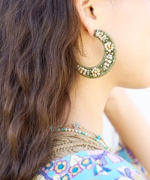 チャイハネ | 【チャイハネ】ライリフープピアス(ピアス（両耳用）)