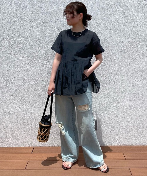 GALLARDAGALANTE(ガリャルダガランテ)の「【Flea Store Vegetal】ラタンかごバッグ/Willow(かごバッグ・レディース・ブラック/グレイッシュベージュ・FREE)」の13枚目の写真