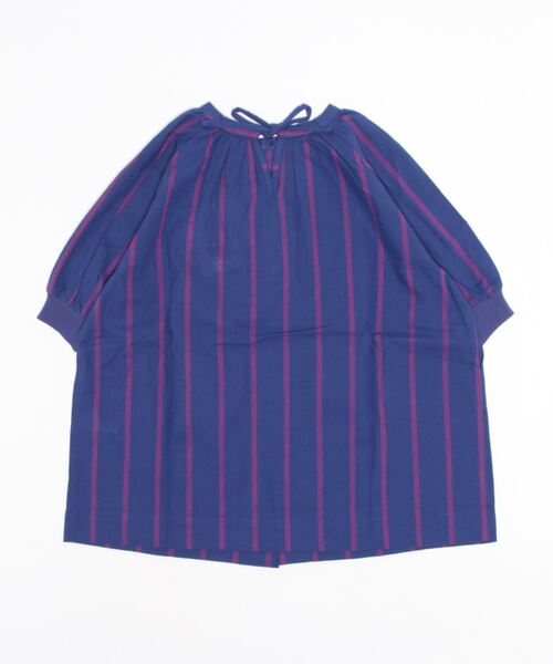 A BOND（アボンド）の「先染め2WAYワンピース(90～150cm)（ワンピース・キッズ・ブルー/オレンジ/チャコール・90/100/110/120/130/140/150）」の10枚目の写真