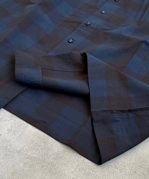 A BOND（アボンド）の「先染め2WAYワンピース(90～150cm)（ワンピース・キッズ・ブルー/オレンジ/チャコール・90/100/110/120/130/140/150）」の6枚目の写真