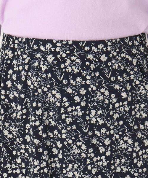 LAURA ASHLEY(ローラアシュレイ)の「【洗える】エルジン柄マットジャージスカート(スカート・レディース・ネイビー系6・40/38)」の7枚目の写真