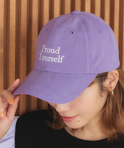 titivate(ティティベイト)の「ロゴ刺繍キャップ(キャップ・レディース・ブラック/パープル/カーキ/アイボリー・FREE)」の16枚目の写真