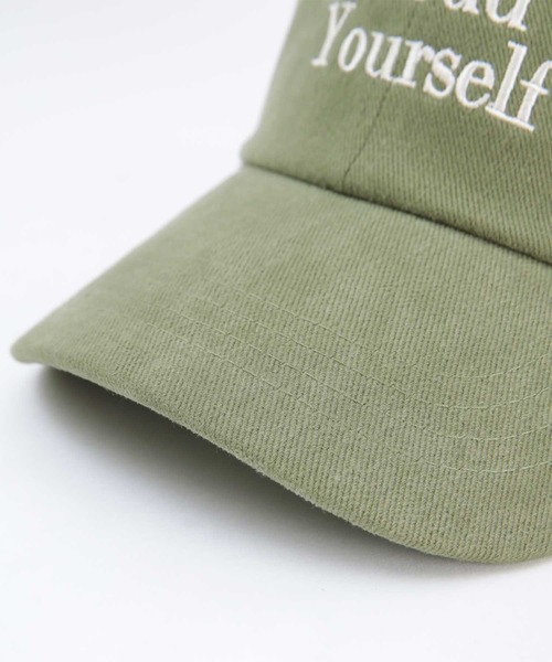 titivate(ティティベイト)の「ロゴ刺繍キャップ(キャップ・レディース・ブラック/パープル/カーキ/アイボリー・FREE)」の18枚目の写真