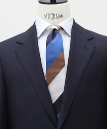 【FRANCO BASSI / フランコ バッシ】レップストライプタイ