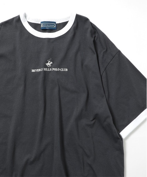BEVERLY HILLS POLO CLUB（ビバリーヒルズポロクラブ）の「【BEVERLY HILLS POLO CLUB】ワンポイントPOLOビンテージ刺繍半そでTシャツ 32785420/32785421（Tシャツ/カットソー・メンズ・ブラック系その他2/グリーン/ネイビー/ホワイト/ホワイト系その他3/マスタード/その他2/その他3/マルチ/ホワイト系その他2/その他4/ブラック・M/L/LL）」の11枚目の写真