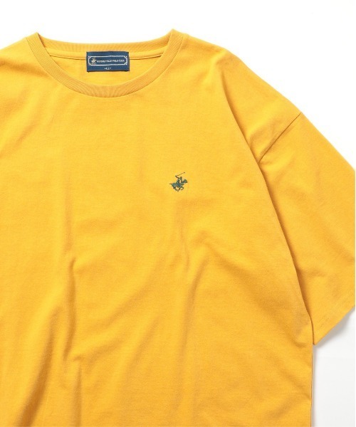 BEVERLY HILLS POLO CLUB（ビバリーヒルズポロクラブ）の「【BEVERLY HILLS POLO CLUB】ワンポイントPOLOビンテージ刺繍半そでTシャツ 32785420/32785421（Tシャツ/カットソー・メンズ・ブラック系その他2/グリーン/ネイビー/ホワイト/ホワイト系その他3/マスタード/その他2/その他3/マルチ/ホワイト系その他2/その他4/ブラック・M/L/LL）」の8枚目の写真