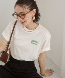 ワンポイント 刺繍 ロゴ Tシャツ(半袖)