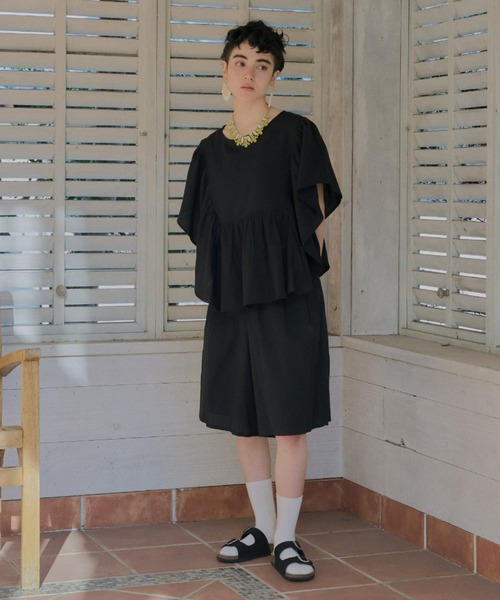 manana suerteハーフパンツ美品　ブラックM manana suerteハーフパンツ美品 ブラックM manana suerte