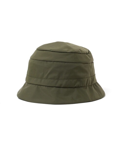 BEAMS（ビームス）の「BEAMS / ナイロン バケット ハット（ハット・メンズ・ブラック/オリーブ/ネイビー・ONE SIZE）」の3枚目の写真
