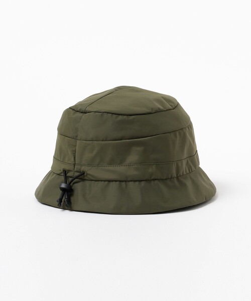 BEAMS（ビームス）の「BEAMS / ナイロン バケット ハット（ハット・メンズ・ブラック/オリーブ/ネイビー・ONE SIZE）」の7枚目の写真