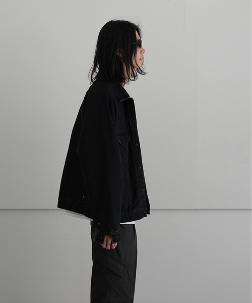 O(オー)の「O- XXLSS BK(デニムジャケット・メンズ・ブラック・M)」の2枚目の写真