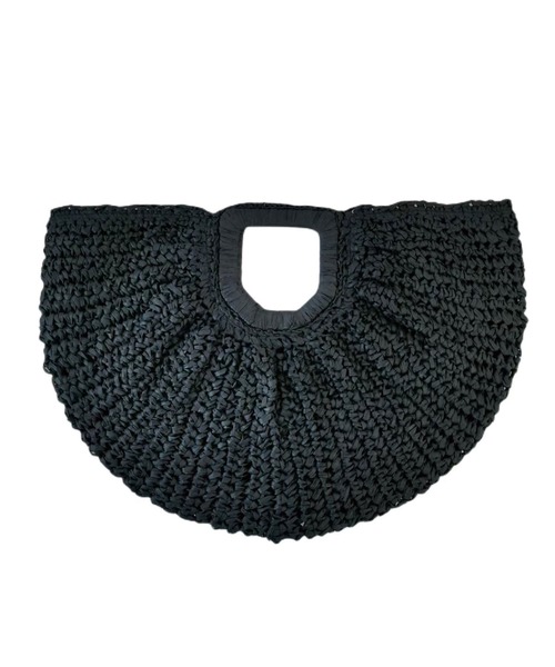 CORNERS（コーナーズ）の「ハーフムーンかごバッグ（かごバッグ・レディース・ベージュ/キャメル/ブラック・FREE）」の16枚目の写真