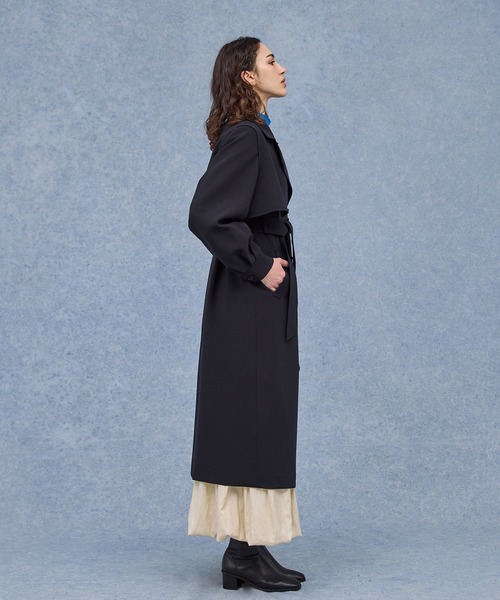 パブリックトウキョウ オーバーサイズトレンチコート サイズ2 PUBLIC TOKYO（パブリックトウキョウ）の「オーバーサイズライト