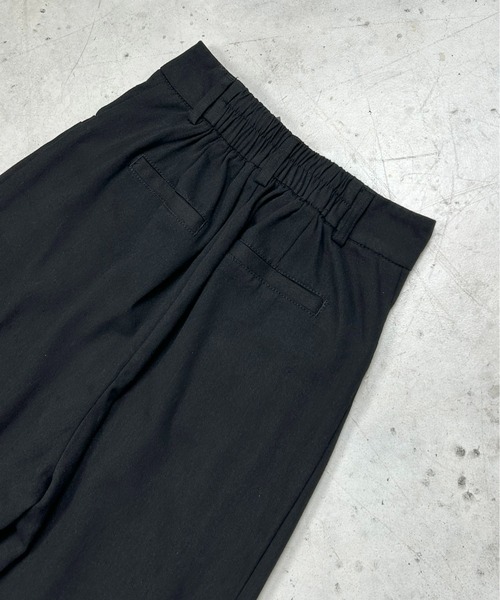 Meli rich（メリーリッチ）の「2タックツイルパンツ（チノパンツ・レディース・ベージュ/アイボリー/カーキ/ブラック・FREE）」の15枚目の写真