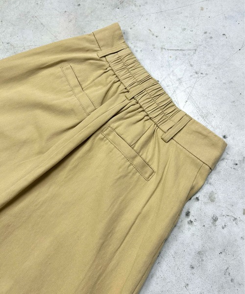 Meli rich（メリーリッチ）の「2タックツイルパンツ（チノパンツ・レディース・ベージュ/アイボリー/カーキ/ブラック・FREE）」の17枚目の写真