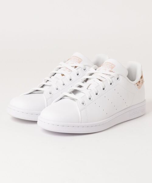 adidas(アディダス)の「adidas アディダス STAN SMITH J スタンスミスJ IE2532 FTWR/HALO/FOCU(スニーカー・レディース・ホワイト・22.5cm/23.0cm/23.5cm/24.0cm/24.5cm/25.0cm/22.0cm/25.5cm)」の1枚目の写真
