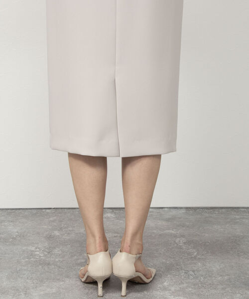 NOLLEY’S Sophi（ノーリーズソフィ）の「《セットアップ対応》ウォッシャブルライトダブルクロスタイトスカート（スカート・レディース・ベージュ/ブラック・34/36/38/40）」の21枚目の写真