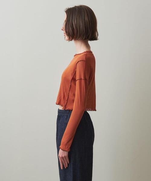 トップス Baserange SUN LAYER LONG SLEEVE BASERANGE＞SUN LAYER LONGSLEEVE/カットソー