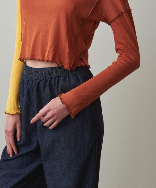 BASERANGE＞SUN LAYER LONGSLEEVE/カットソー