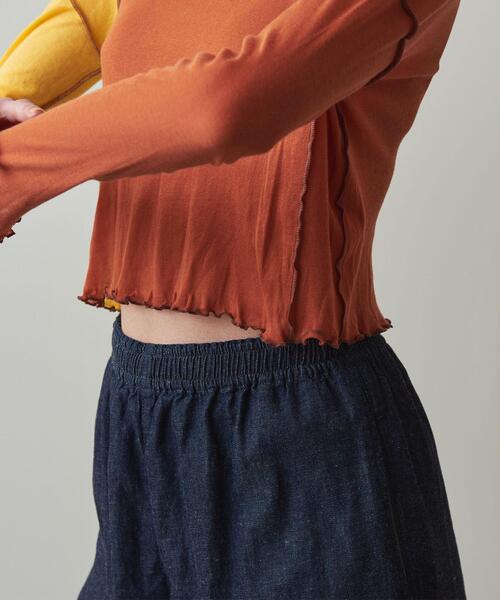 BASERANGE＞SUN LAYER LONGSLEEVE/カットソー
