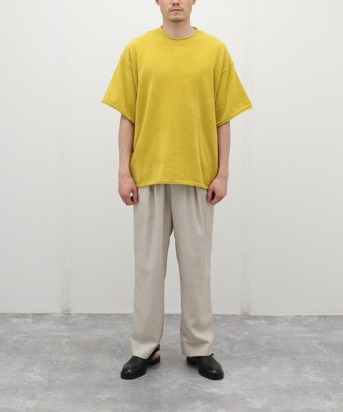 nestwell（ネストウェル）の「【nestwell / ネストウェル】別注 ROLL Tシャツ（Tシャツ/カットソー・メンズ・ホワイト/ブラック/ベージュ/イエロー・MEDIUM/LARGE）」の14枚目の写真