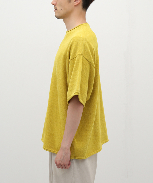 nestwell（ネストウェル）の「【nestwell / ネストウェル】別注 ROLL Tシャツ（Tシャツ/カットソー・メンズ・ホワイト/ブラック/ベージュ/イエロー・MEDIUM/LARGE）」の12枚目の写真