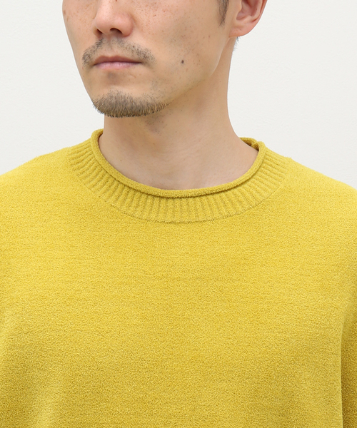 nestwell（ネストウェル）の「【nestwell / ネストウェル】別注 ROLL Tシャツ（Tシャツ/カットソー・メンズ・ホワイト/ブラック/ベージュ/イエロー・MEDIUM/LARGE）」の9枚目の写真