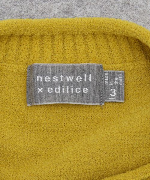 nestwell（ネストウェル）の「【nestwell / ネストウェル】別注 ROLL Tシャツ（Tシャツ/カットソー・メンズ・ホワイト/ブラック/ベージュ/イエロー・MEDIUM/LARGE）」の6枚目の写真