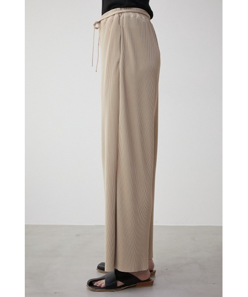 AZUL by moussy(アズールバイマウジー)の「PLEATS RELAX WIDE PANTS/プリーツリラックスワイドパンツ(その他パンツ・レディース・ベージュ/ライトブルー/ブラック・SMALL/MEDIUM)」の12枚目の写真