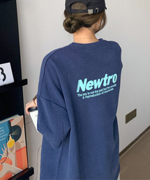 オーバーサイズバックプリントロゴプリントTシャツ culw441