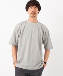 green label relaxing | サッカー ストライプ クルーネック Tシャツ -吸水速乾-(Tシャツ/カットソー)