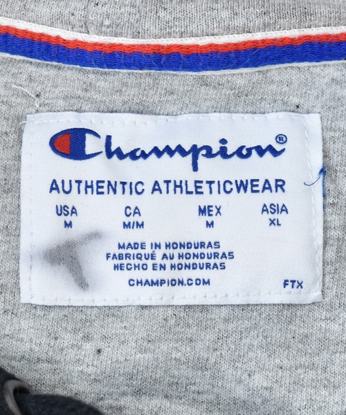 Champion(チャンピオン)の「【ヴィンテージ古着】Champion / チャンピオン ロゴ刺繍 スウェットパーカー(パーカー・メンズ・ブラック・MEDIUM)」の7枚目の写真