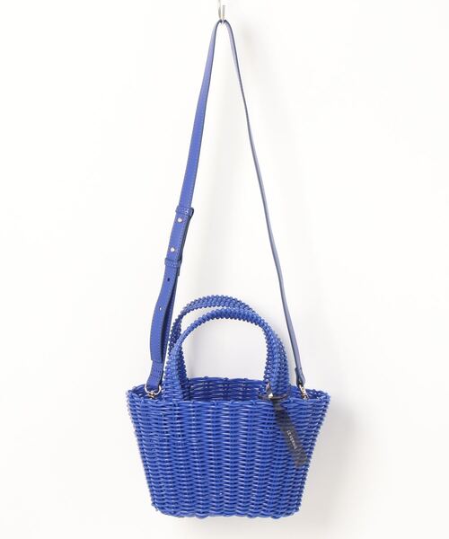 dazzlin（ダズリン）の「【ル・ベルニ】CHAISE MINI BASKET（ハンドバッグ・レディース・ブルー/ブラック/イエロー/ホワイト・FREE）」の4枚目の写真