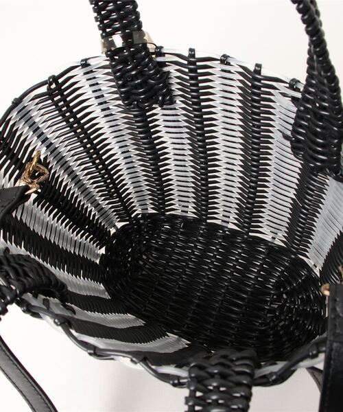 dazzlin（ダズリン）の「【ル・ベルニ】CHAISE MINI BASKET（ハンドバッグ・レディース・ブルー/ブラック/イエロー/ホワイト・FREE）」の7枚目の写真