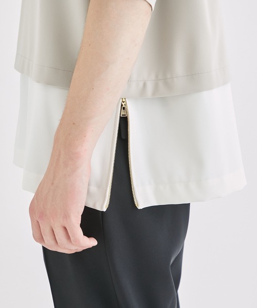CULLNI STUDIOUS別注 SIDE ZIP PULLOVER CULLNI（クルニ）の「STUDIOUS別注 SIDE ZIP PULLOVER（Tシャツ