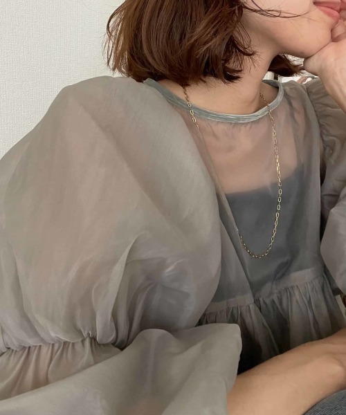 ISOOK(アイスー)の「リブニットカップキャミソール / カップ付き リブキャミ ブラトップ インナーキャミソール(キャミソール・レディース・ブラック/ベージュ・FREE)」の7枚目の写真