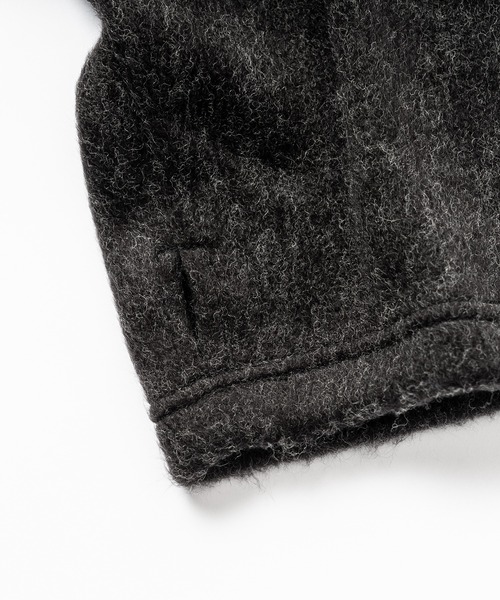 Wizzard（ウィザード）の「Wizzard ウィザード / SHAGGY WOOL CREW NECK シャギーウールクルーネック / W23AW-DC070（ニット/セーター・メンズ・グリーン/チャコール/ライトグレー/ブラック・2/3）」の6枚目の写真