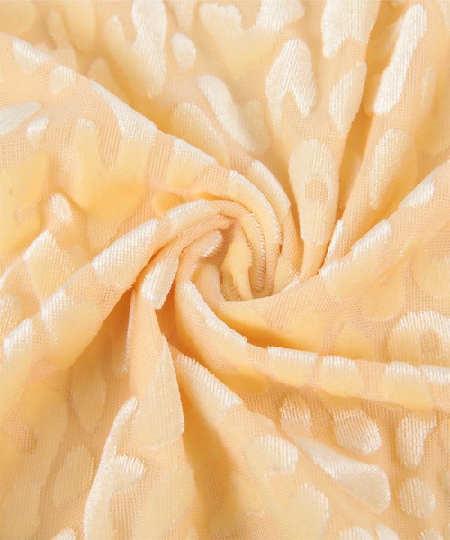 miette(ミエット)の「フロッキープリントシアーハイネックトップス(Tシャツ/カットソー・レディース・ブルー系その他/ベージュ系その他/ブラック系その他/イエロー系その他/ブラック・FREE)」の18枚目の写真