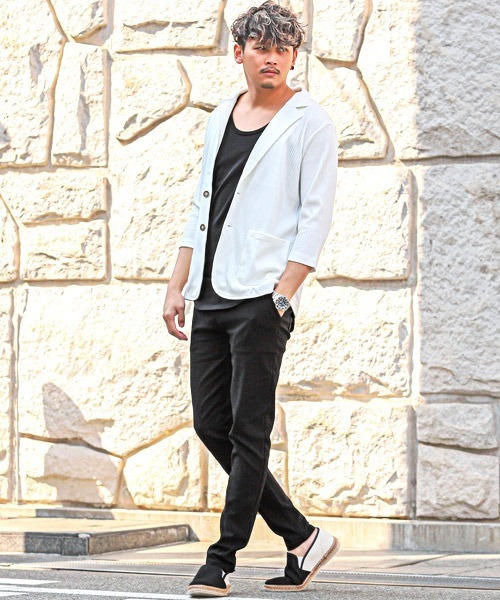 LUXSTYLE(ラグスタイル)の「Bracciano(ブラッチャーノ)メッシュスリッポンシューズ(スリッポン・メンズ・ブラック×ホワイト/ブラック×ブラック/ネイビー/ホワイト系その他・26/26.5/27/25.5)」の13枚目の写真
