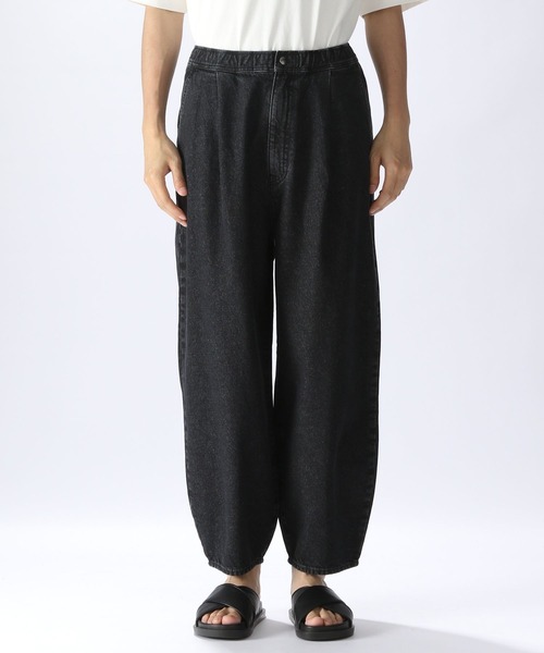 niko and...（ニコアンド）の「［niko and ...JEANS 2023AW］デニムテーパードパンツ（デニムパンツ・メンズ・ブルー/ブラック・MEDIUM/LARGE）」の11枚目の写真