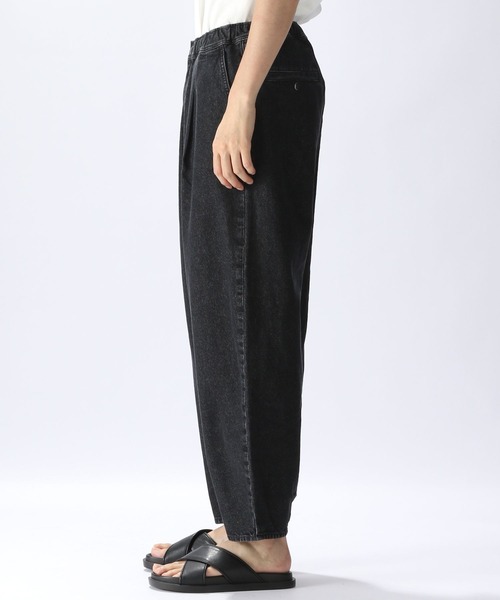 niko and...（ニコアンド）の「［niko and ...JEANS 2023AW］デニムテーパードパンツ（デニムパンツ・メンズ・ブルー/ブラック・MEDIUM/LARGE）」の12枚目の写真