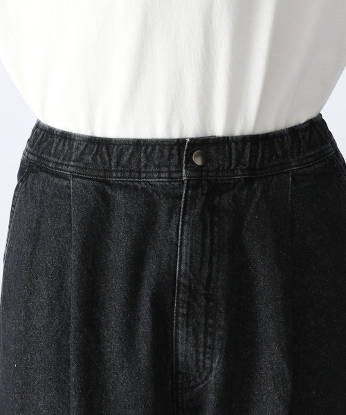 niko and...（ニコアンド）の「［niko and ...JEANS 2023AW］デニムテーパードパンツ（デニムパンツ・メンズ・ブルー/ブラック・MEDIUM/LARGE）」の14枚目の写真